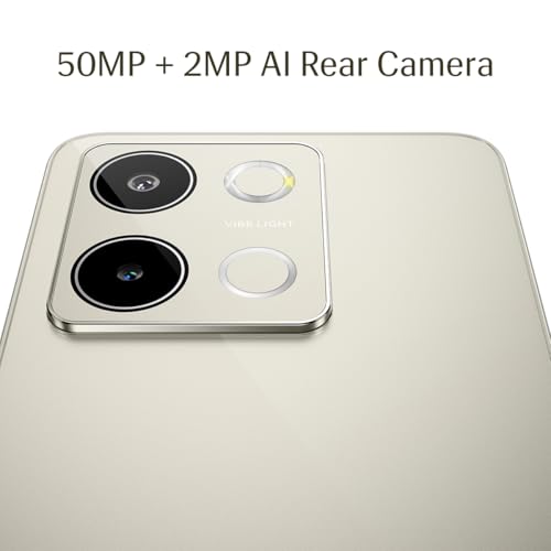 Lava Blaze 3 5G (Glass Gold, 6GB+128GB) | Segment's Fastest 5G Smartphone | Dimensity 6300 Processor | 90Hz Display | 50MP+2MP AI Camera with Vibe Light | 5000 mAh | Special Discount on All Banks