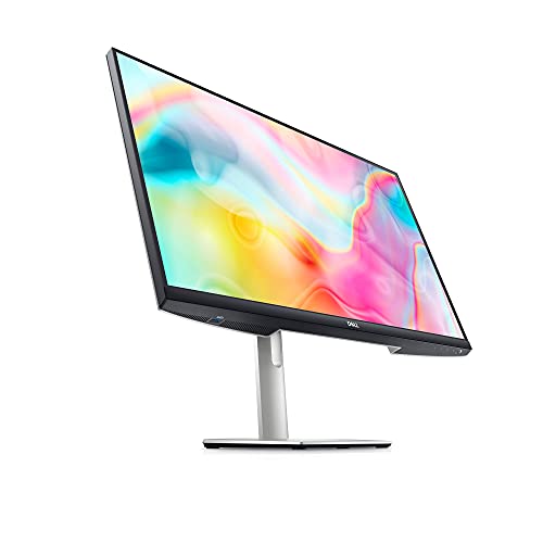 Dell 27"(68.58 cm) S2722DC, QHD Monitor, Built in Dual Speakers & USB-C Hub, IPS Panel, Refresh Rate:75Hz, ResponseTime:4ms, Colour Gamut: 99% sRGB, Ports: 1xHDMI, 1xUSB-C, 2xUSB 3.2, 1xAudio Line Out