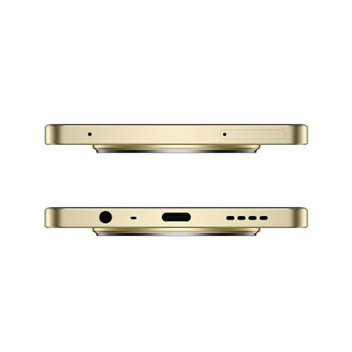 realme NARZO N65 5G (Amber Gold 4GB RAM, 128GB Storage) India's 1st D6300 5G Chipset | Ultra Slim Design | 120Hz Eye Comfort Display | 50MP AI Camera| Charger in The Box