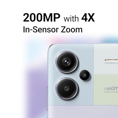 Redmi Note 13 Pro+ (Fusion Purple, 12GB RAM, 256GB Storage) | World's First Mediatek 7200 Ultra 5G | 200MP Hi-Res Camera | 1.5K Curved AMOLED | 120W HyperCharge