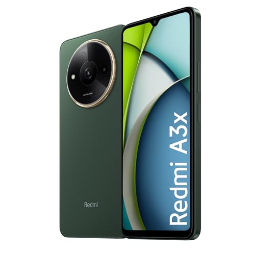 Redmi A3X (Olive Green, 4GB RAM, 128GB Storage) | Premium Halo Design | 90Hz Display | Powerful Octa Core Processor