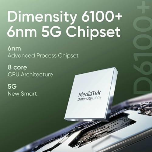 realme 12x 5G (Woodland Green, 6GB RAM, 128GB Storage) | Upto 12GB (6+6GB) Dynamic RAM | Dimensity 6100+ Processor | 50 MP AI Camera | 7.69 mm Ultra-Slim Trendy Watch Design | 45 W SUPERVOOC Charge