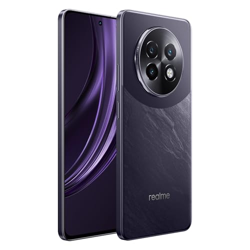 realme 13+ 5G (Dark Purple, 8GB RAM, 256GB Storage) 6.67" AMOLED Display | 80W Ultra Charging DAK | Dimensity 7300E Processor