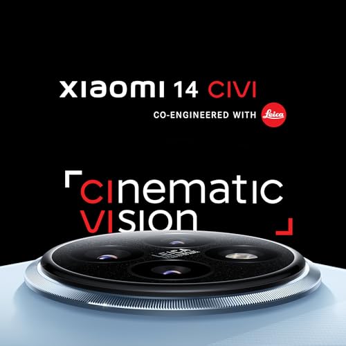 Xiaomi 14 CIVI (Shadow Black, 12GB RAM, 512GB Storage)