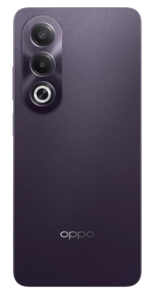 Oppo K12x 5G with 45W SUPERVOOC Charger in-The-Box (Midnight Voilet, 128 GB) (6 GB RAM)