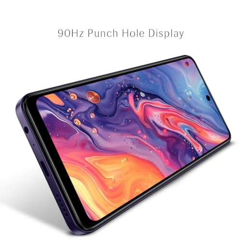 Lava O3 Pro (Glossy Purple, 4 GB RAM, 128 GB Storage)| Bigger 6.56" HD+ Display | 50 MP AI Triple Rear Camera | 8 MP Front Camera| 5000 mAh Battery | 10W Charging | Charger in Box