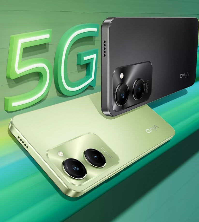 Vivo T3 Lite 5G Smartphone (Vibrant Green, 6GB Ram 128GB Storage)