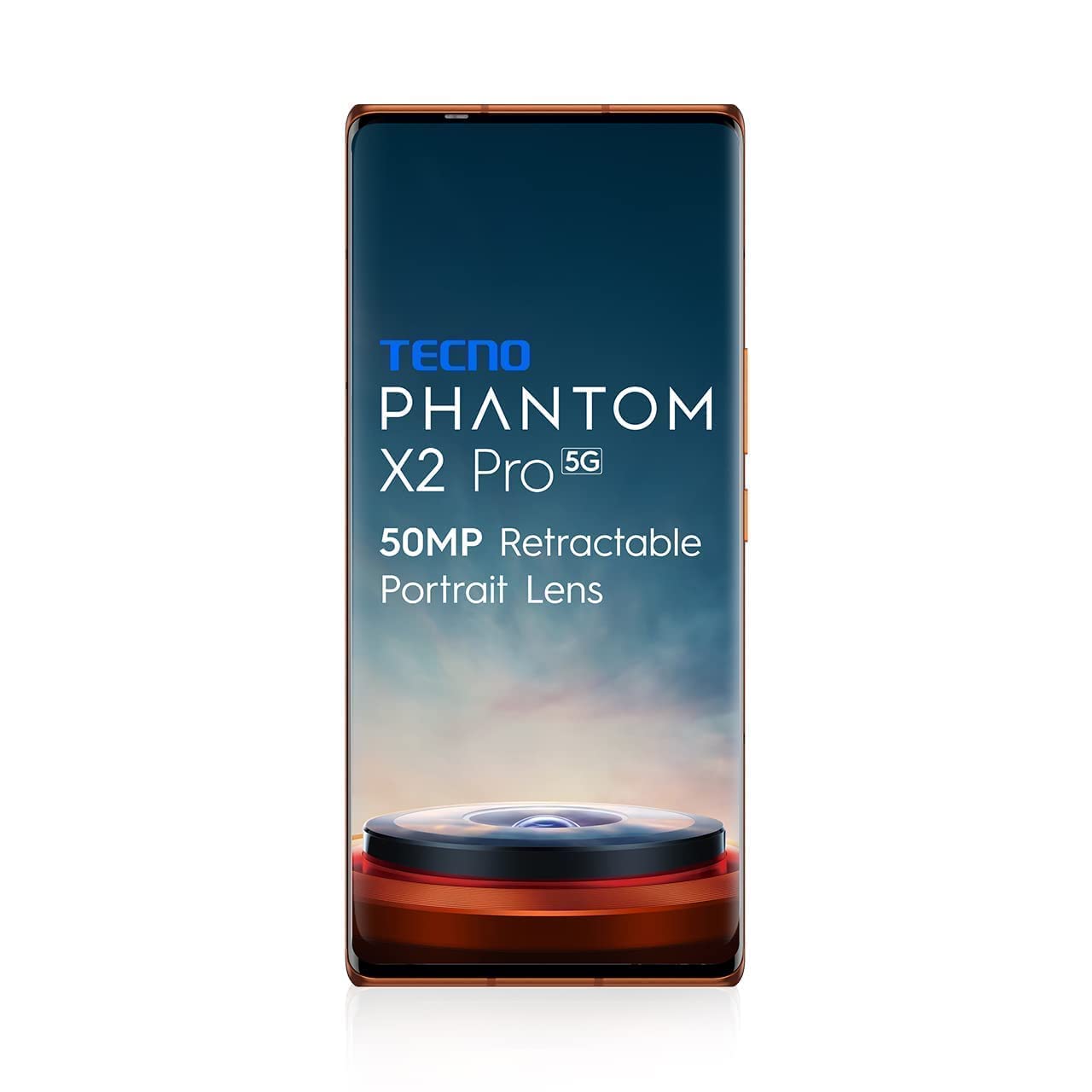 TECNO Phantom X2 Pro 5G Mars Orange (12GB RAM,256GB Storage) | World's 1st Retractable 50MP Portrait Lens | World's 1st 4nm Dimensity 9000 5G Processor