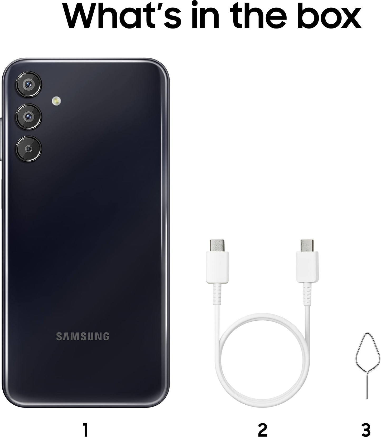 Samsung Galaxy F15 5G (Ash Black, 6GB RAM, 128 GB Storage)