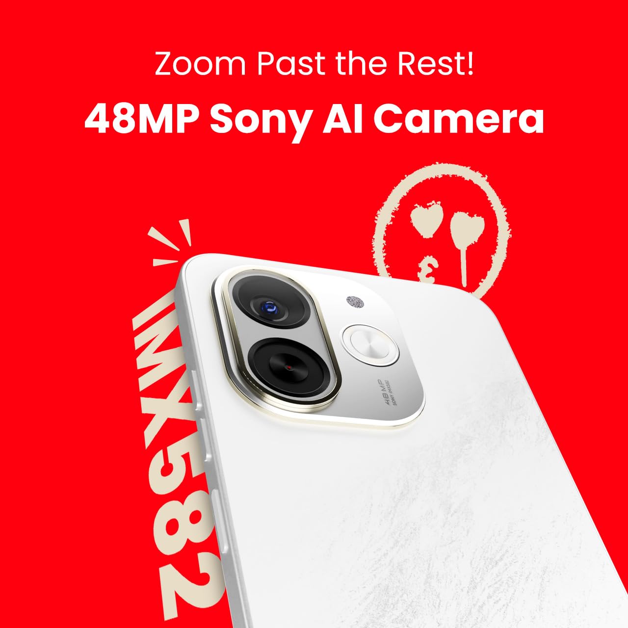 Tecno POP 9 5G (Aurora Cloud, 8GB+128GB) | D6300 5G Processor | 48MP Sony AI Camera | 4+ Year Lag Free Fluency |5000 mAh Battery |Dual Speaker | 5G with NFC | Without Charger