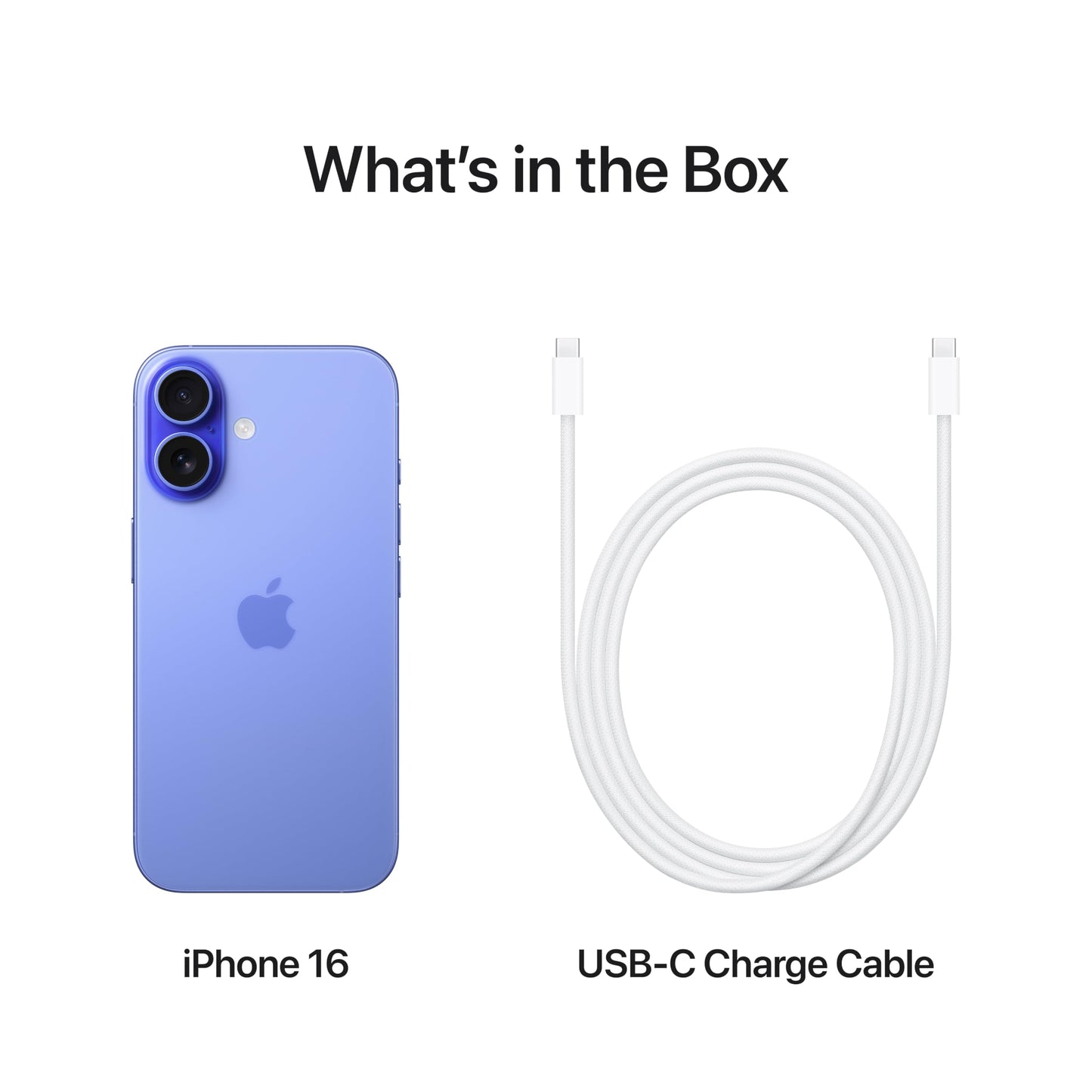 iPhone 16 512 GB: 5G Mobile Phone with Camera Control, A18 Chip and a Big Boost in Battery Life. Works with AirPods; Ultramarine