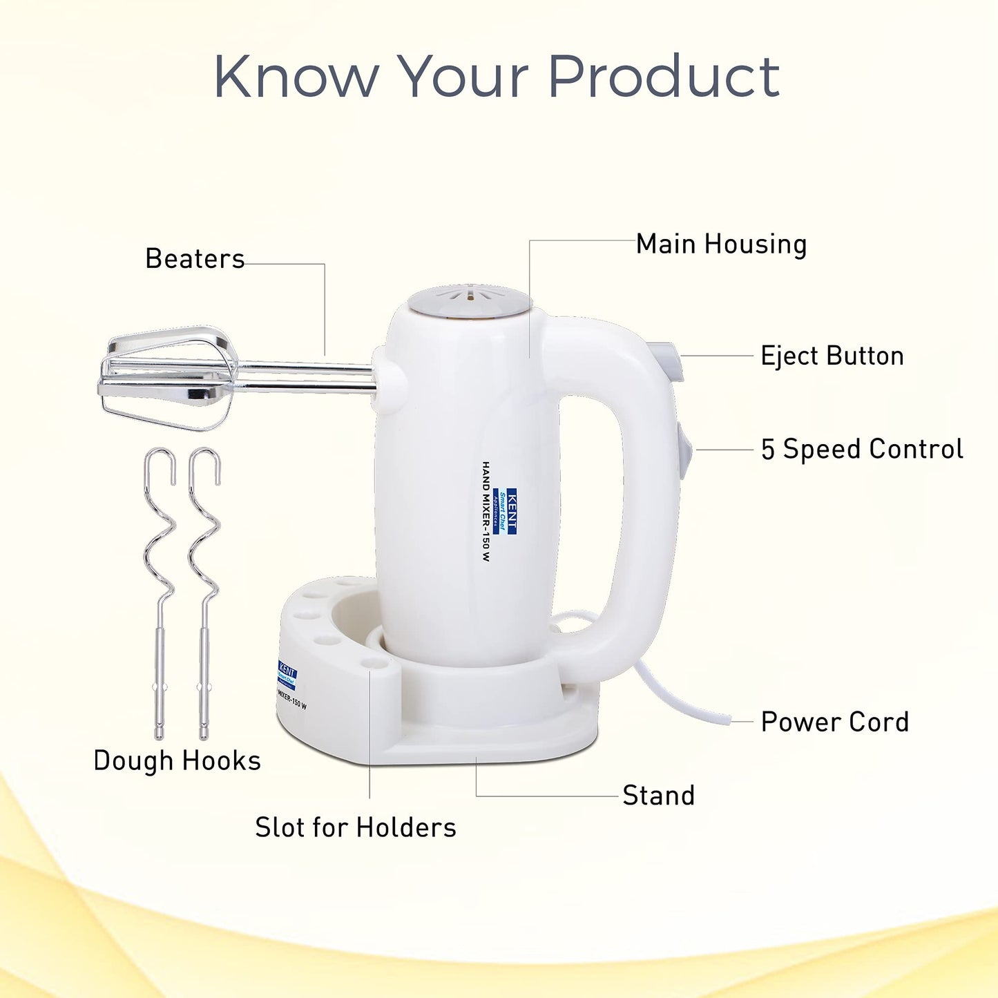KENT Supreme Copper RO Water Purifier & Hand Blender 150 Watt | Multi Stage Purification | RO + UV + UF + Copper + TDS Control + LED Tank | Fit for Borewell and Municipal Water Tanker