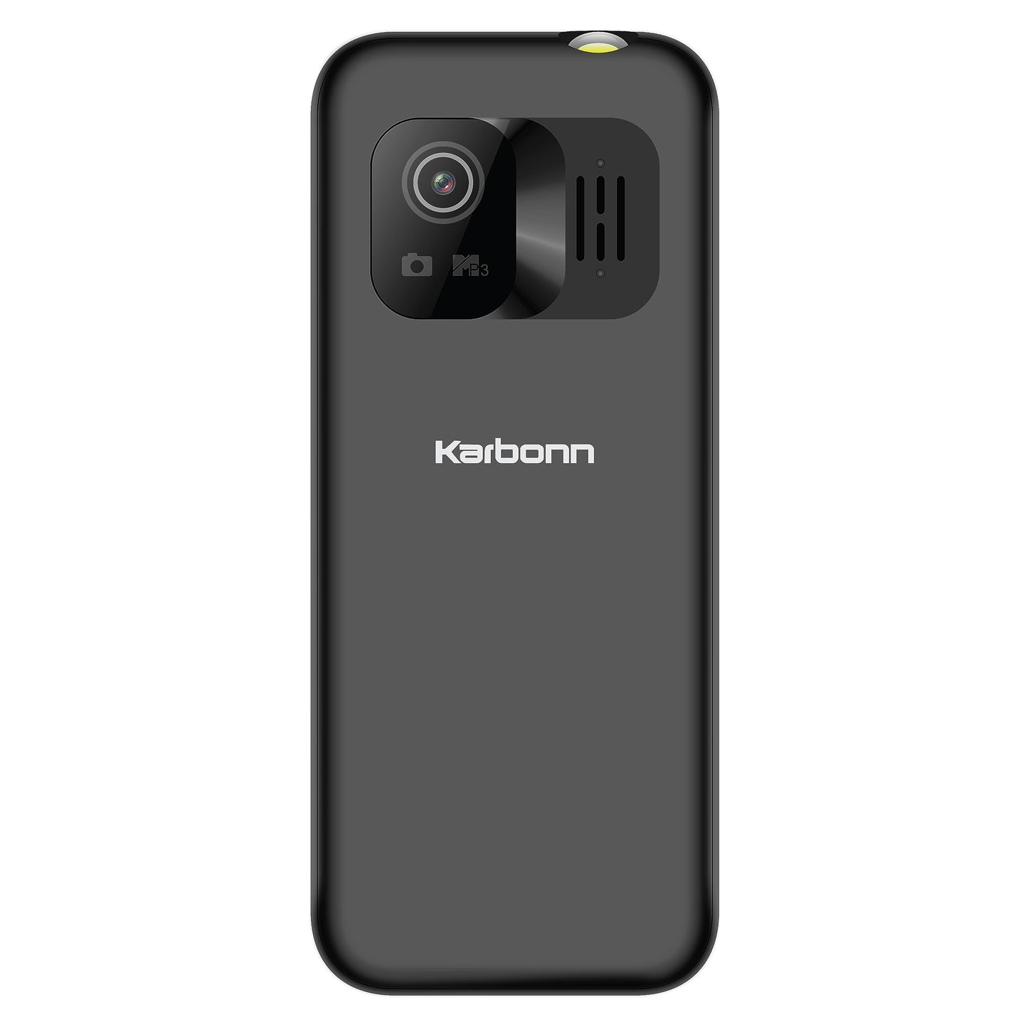 JioBharat K1 Karbonn 4G Keypad Phone with JioTV, JioCinema, JioSoundPay, JioSaavn, Long Lasting Battery, LED Torch, Digital Camera | Black & Grey | Locked for JioNetwork