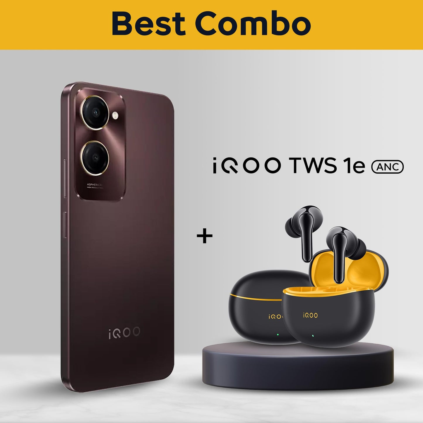 iQOO Z9 Lite 5G (Mocha Brown, 4GB RAM, 128GB Storage) | Dimensity 6300 5G | 50MP Sony AI Camera | Charger in The Box