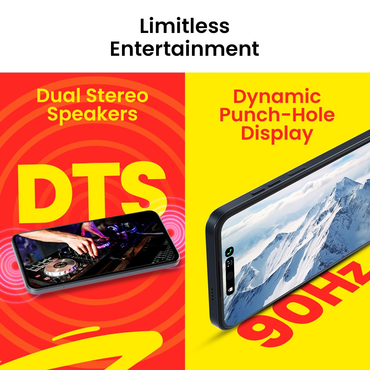 Tecno POP 9 (Startrail Black, 3GB+64GB) |India's 1st Mediatek G50 | IP54 Rated | IR Remote | Dual Speaker with DTS | 36 Month Lag Free Fluency | 15W Fast Charging Support | 5000 mAh Battery