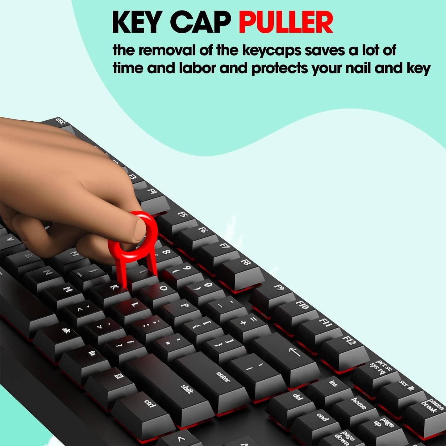 Sounce 5-in-1 Multi-Function Laptop Cleaning Brush/Keyboard Cleaning kit/Gadget Cleaning kit Gap Duster Key-Cap Puller for Laptop, Keyboard and Earphones