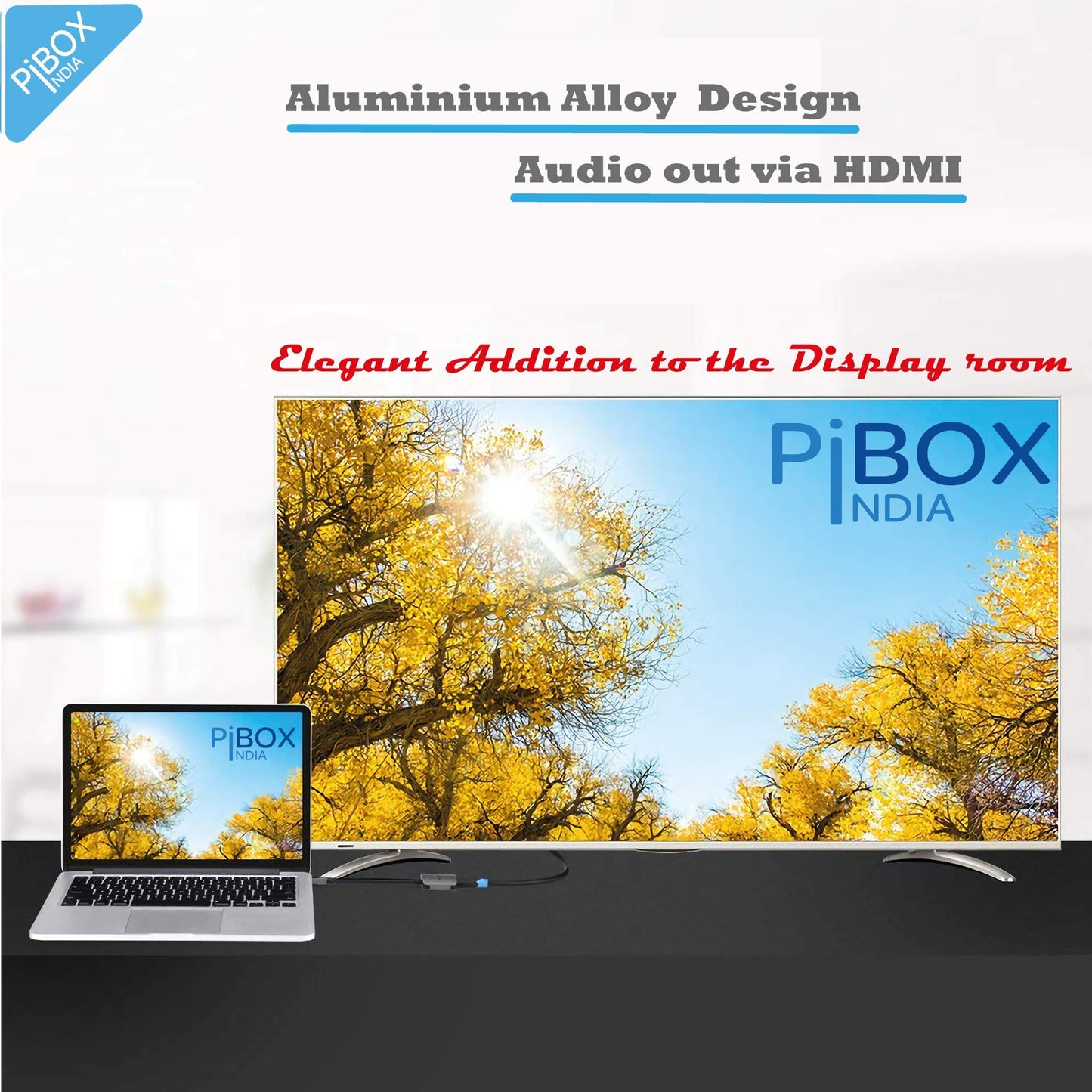 PiBOX India USB C to HDMI Adapter HDCP Support Aluminium Type C USB hub 3.1 to HDMI 4K/USB 3.0/USB C 3 in 1 Converter Cable Charging Port Adapter Cable for MacBook; Samsung Galaxy Note DEX (Grey)