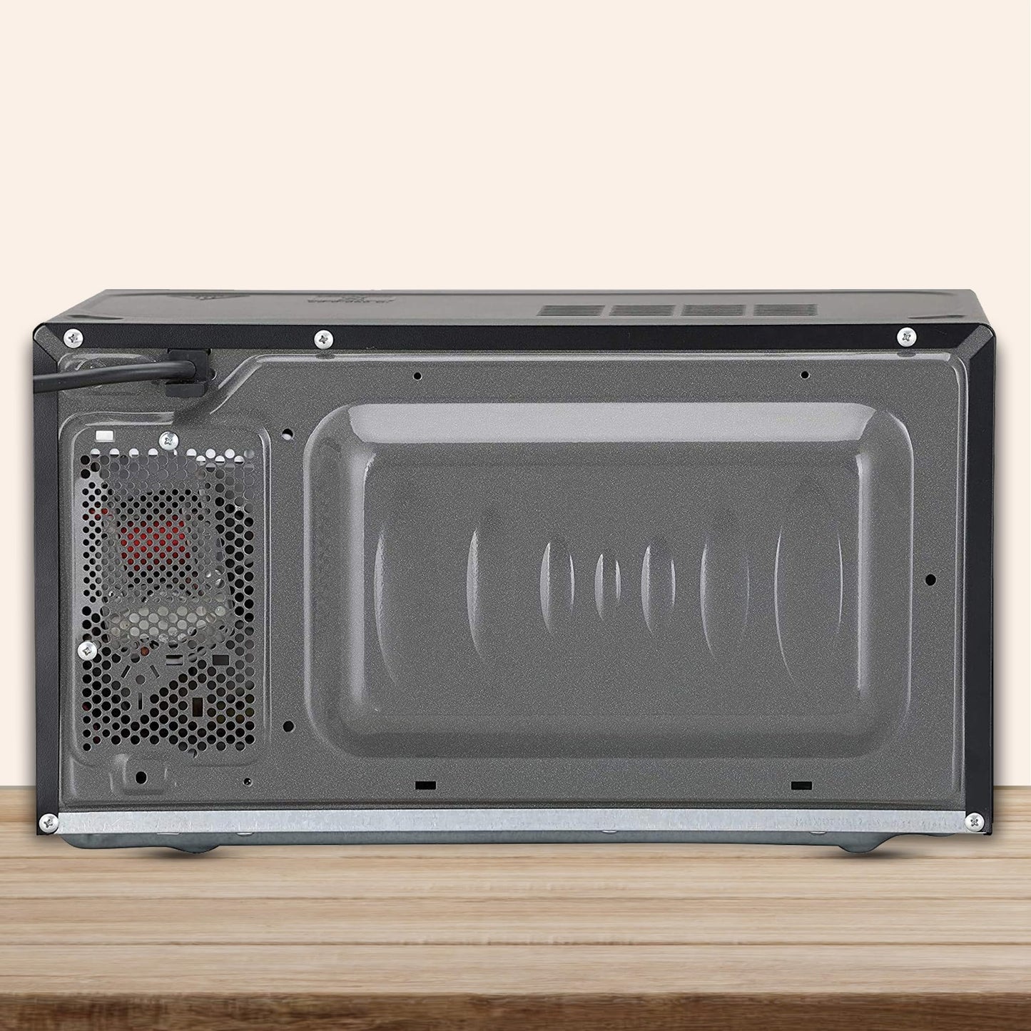 LG 20 L Solo Microwave Oven (MS2043BP, Black, Health plus Menu, I-Wave Technology, Indian Cuisine, Even Reheat & Defrost, Auto Cook Menu, Anti-Bacterial Cavity & Steam Clean)