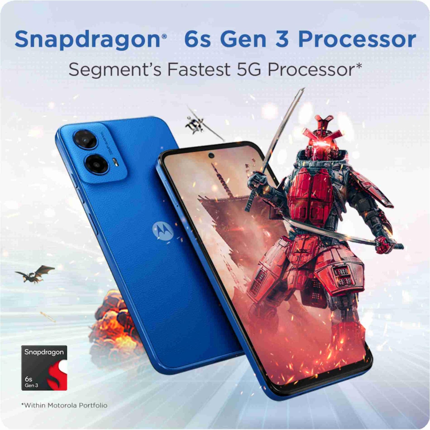 Motorola G45 5G (Viva Magenta, 4GB RAM, 128GB Storage)