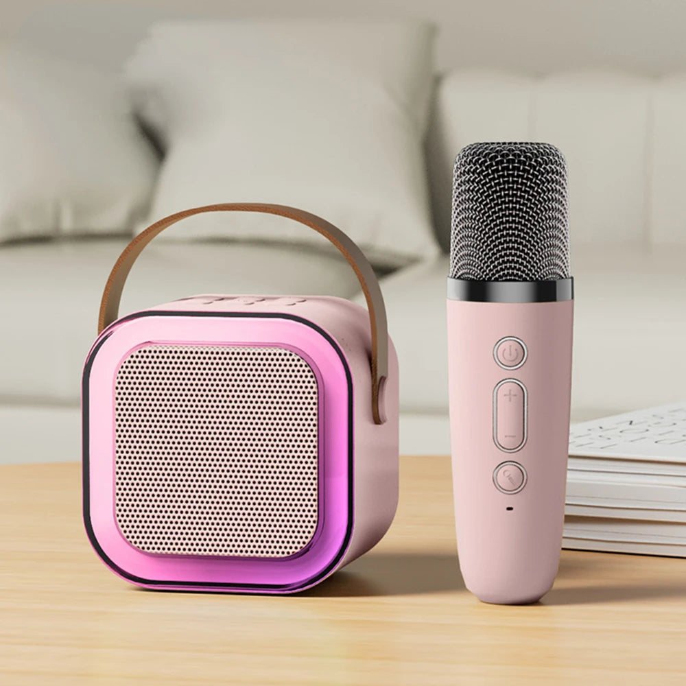 Professional Singing Bluetooth $peaker ColumnSpeaker High-end Ktv Karaoke Microphone Bluetooth Audio Wireless Mic