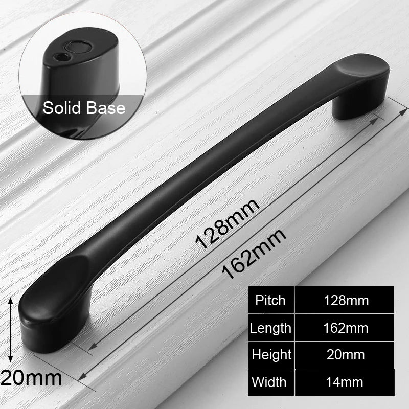 Black Handles for Furniture Cabinet Knobs And Handles Kitchen Handles Drawer Knobs Cabinet Pulls Cupboard Handles Knobs
