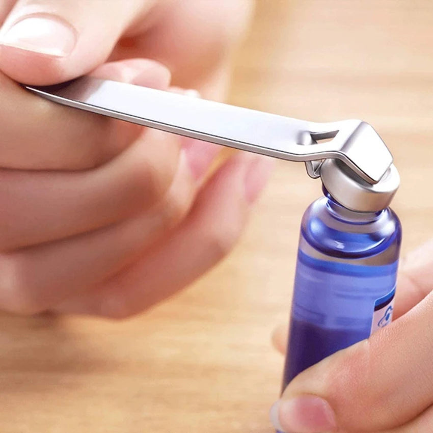 Multifunctional Stainless Steel Opener Oral Liquid Vial Ampule Opener Tool Kitchen Accessories Bottle Opener abre ampulas