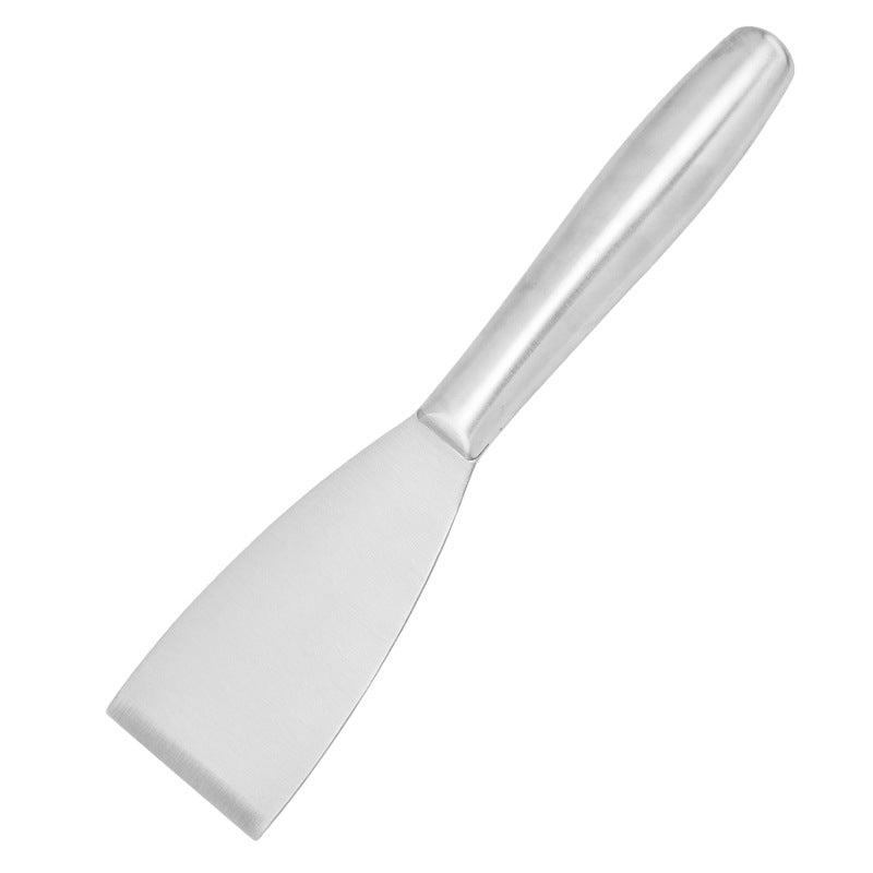 in stock Kitchen Japanese Cuisine Shovel Fried Steak Steak Grilled Shovel Stainless Steel Hollow Handle Pot Shovel Fried Teppanyaki Shovel