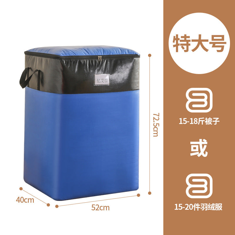 Large Capacity Moving Packing Thickened Storage Artifact Bag Luggage Clothes Fit Bag Snakeskin Bag Waterproof Quilt