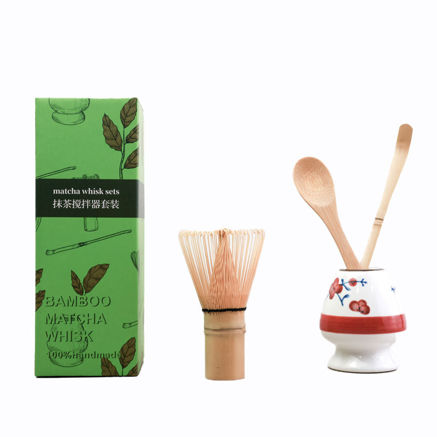 Tea-style Japanese-style Baibenli Matcha Tea Brush Matcha Tool Tea-style Song Dynasty Tea-ordering Gift Box suit Matcha Bowl