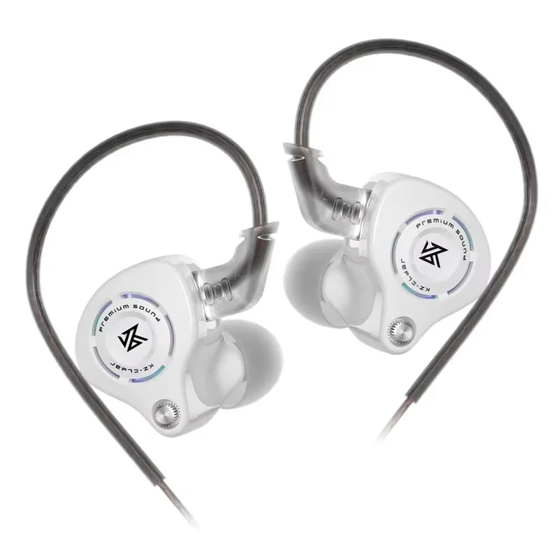 KZ Eldar Earphones 1DD Dynamic Driver Balanced IEM In Ear Monitor Sport Earbuds HiFi Stereo Music Wired Headphones PK EDX PRO X