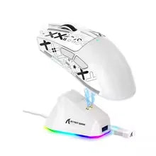 Attack Shark X11 Wireless Mouse,Tri-Mode Connection, PixArt PAW3311, Touch Magnetic Charging Base, Macro Gaming Mouse
