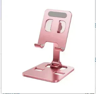 Universal Mobile Phone Holder Foldable Desk Phone Holder Mount Stand For iPhone 12-16 Tablet Desktop Aluminum Alloy Holder
