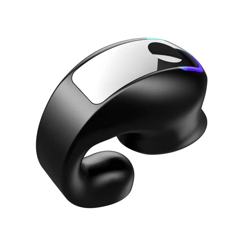 STTKGZD Earphone Clip Wireless Bluetooth Headphone Bone Conduction Headset High Quality TWS Auriculares Sport Noise Canceling