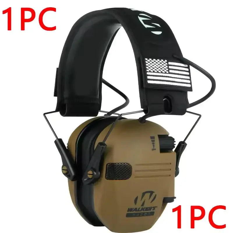 Outdoor hunting/shooting earmuffs actively reduce noise to protect hearing, train tactical headphones to strengthen human voice