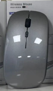 Ergonomic Wireless Gaming Mouse RGB Backlight USB Compatible Rechargeable Silent Backlit Mouse for Laptop PC - Silent Gaming Mic