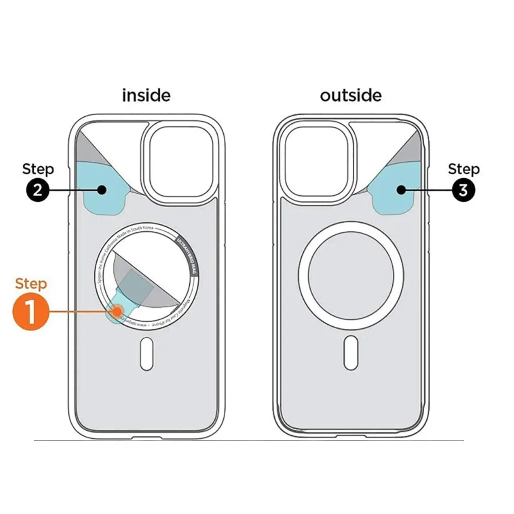 Transparent With Magsafe Magnetic Case For iPhone 16 15 12 11 14 13 Pro Max Mini Plus Silicone Acrylic Cover Back Case