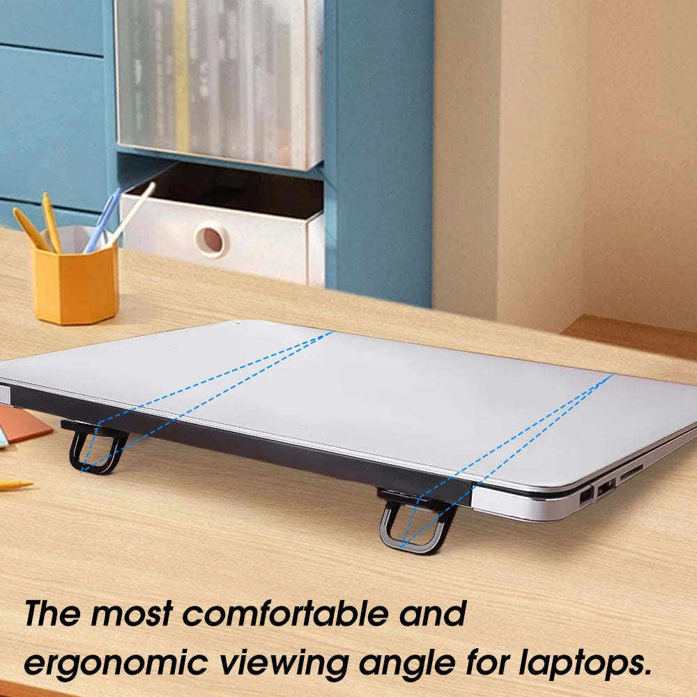 2pcs Keyboard Stands, Mini Laptop Stand for Desk, Portable Laptop Stand Compatible with MacBook Air Pro, Dell XPS, HP More.