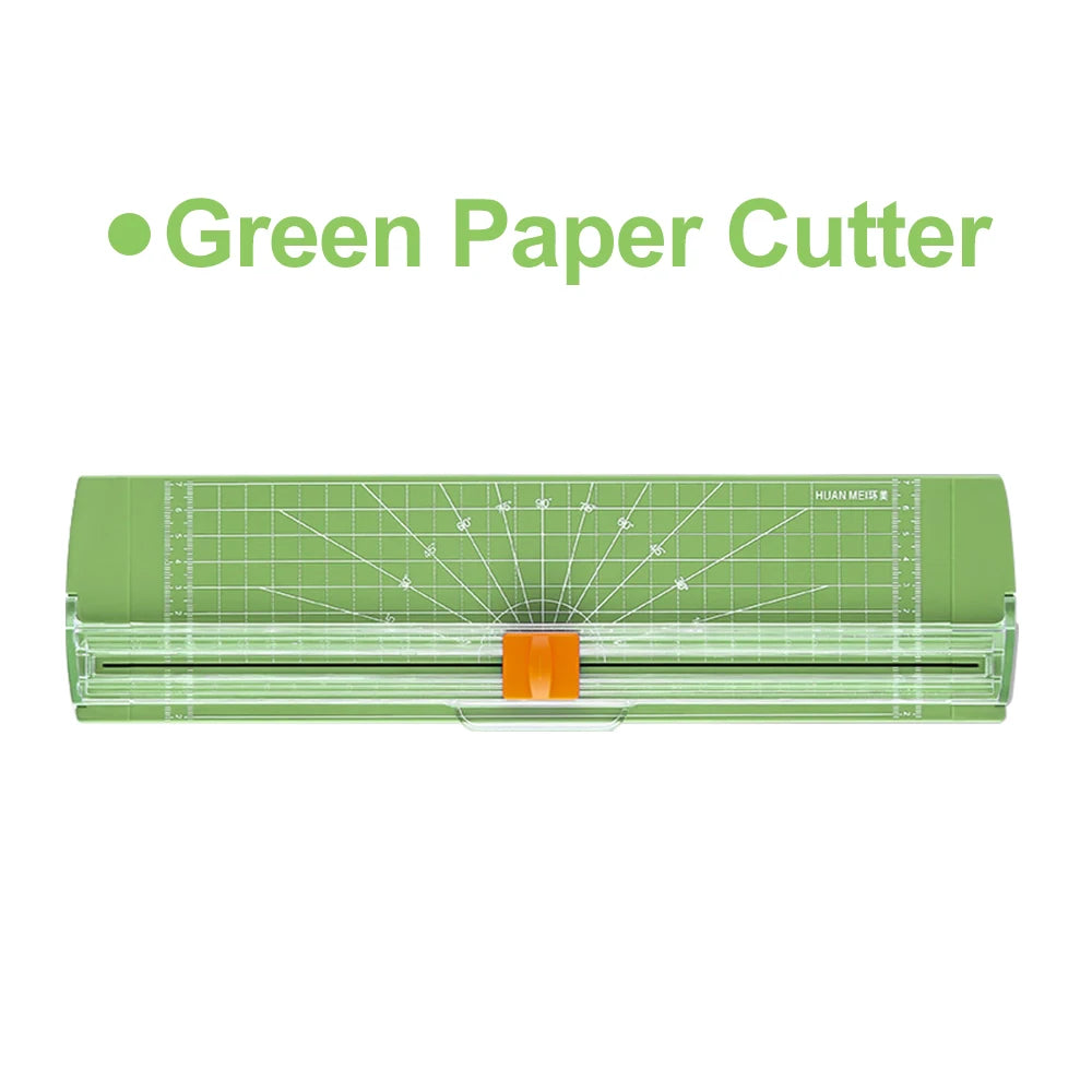 Office Bidirectional A4 A5 Guillotine Paper Cutter with Automatic Security Safe Guard for Photo Coupon Craft Paper Lightweight