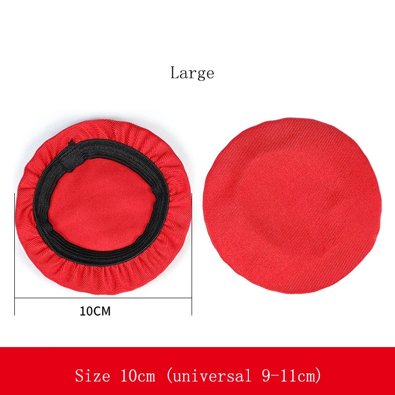Reusable Hygienic Universal Soft Washable Headphones Elastic Protective Dust Proof Earpad Covers Non Woven Cloth Durable 1Pairs