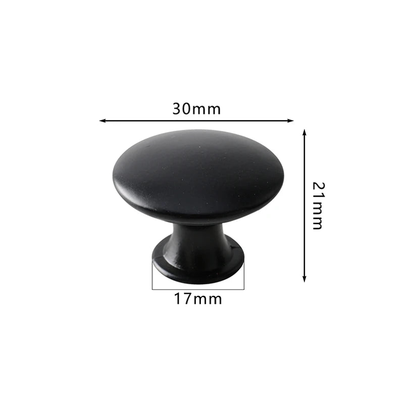 1 pc Round Cabinet Knobs Mini Knob Cabinet Handles Metal Drawer Hand Pulls Kitchen Cabinet Door Wardrobe Handles Hardware