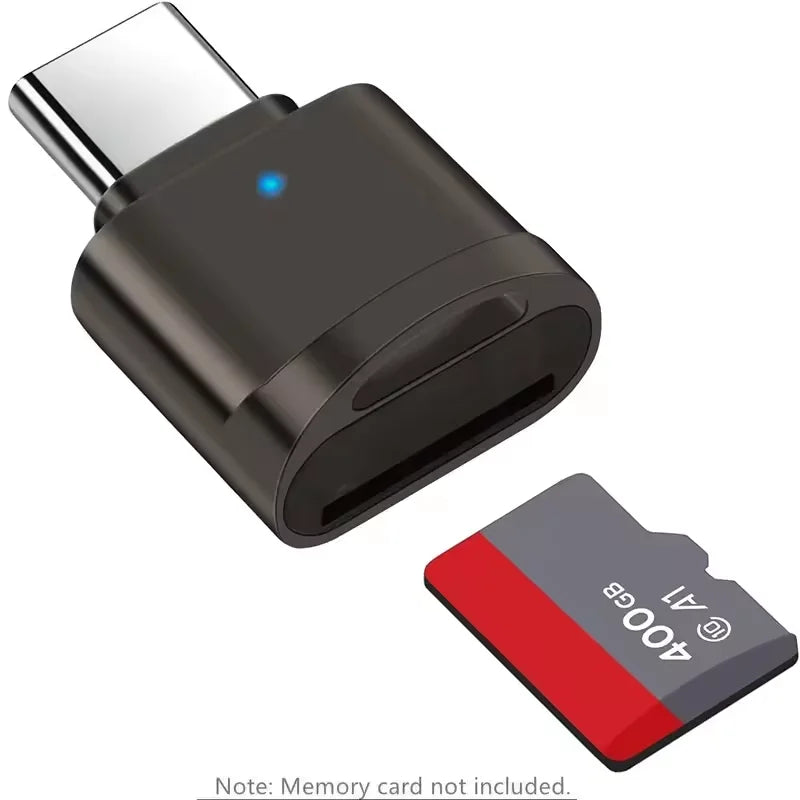 Type-C TF Mobile Card Reader Zinc Alloy USB 3.1 Type-C Huawei Laptop Multi functional OTG Card Reader