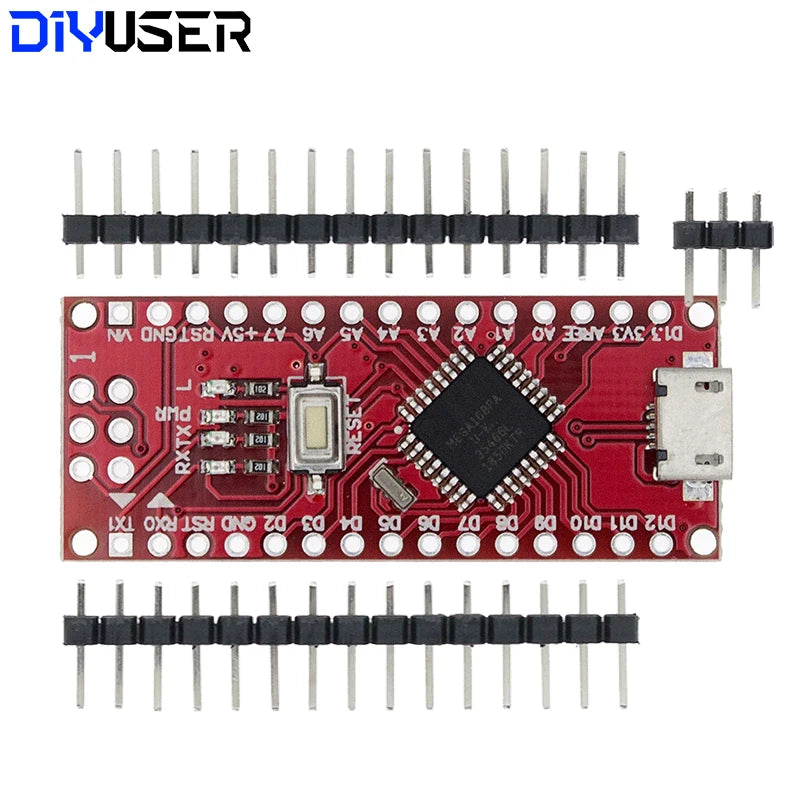 Mini / Type-C / Micro USB Nano 3.0 With the bootloader compatible Nano controller for arduino CH340 USB driver 16Mhz ATMEGA328P