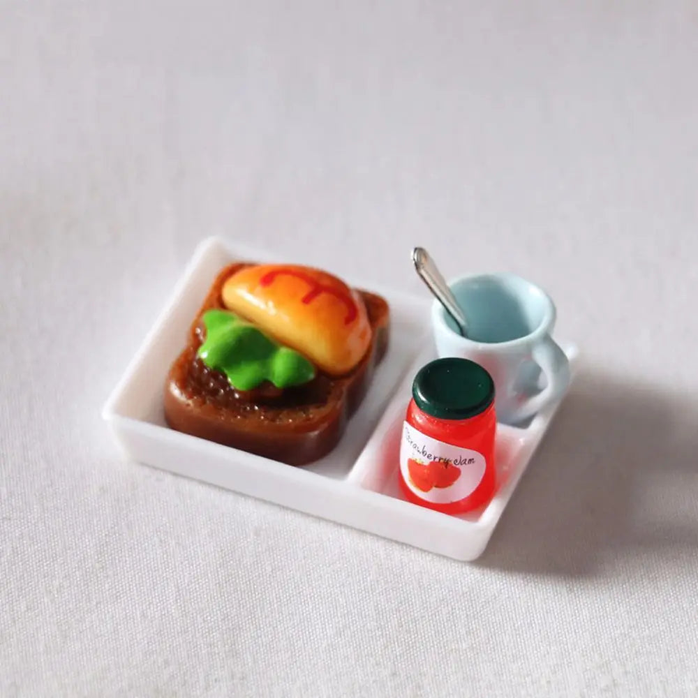 New 1/12 Miniature Food Dessert Sugar Mini Lollipops With Case Holder Candy For Doll House Kitchen Furniture Toys Accessories
