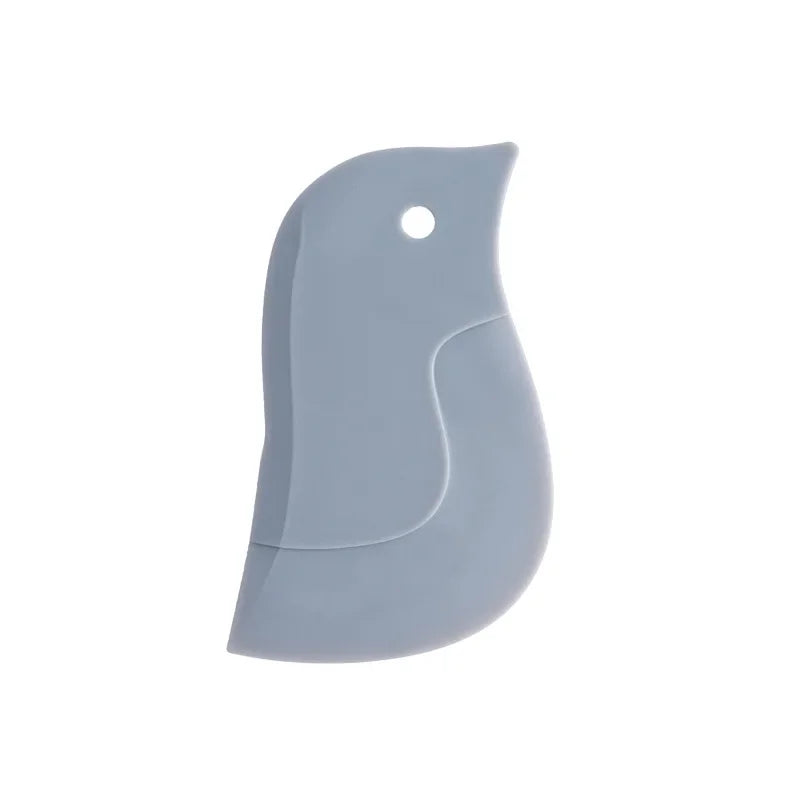 Penguin Soft Scraper Multifunctional Oil Scraper Kitchen Baking Tool Stove Dirt Remover Oil Scraper Kitchen Cleaning Tool