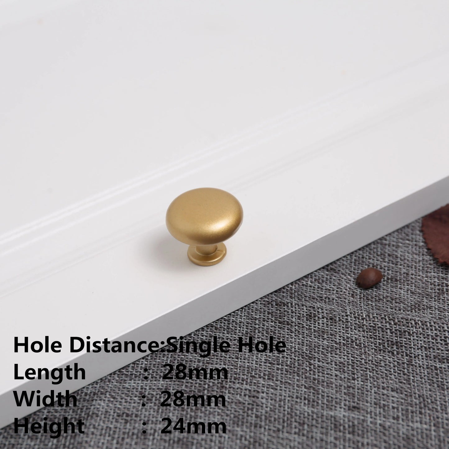 Handles Drawer Cabinet Furniture Kitchen Handles for Cabinet Knob Door Drawer Furniture Kitchen Knob Golden Simplicity Hardware