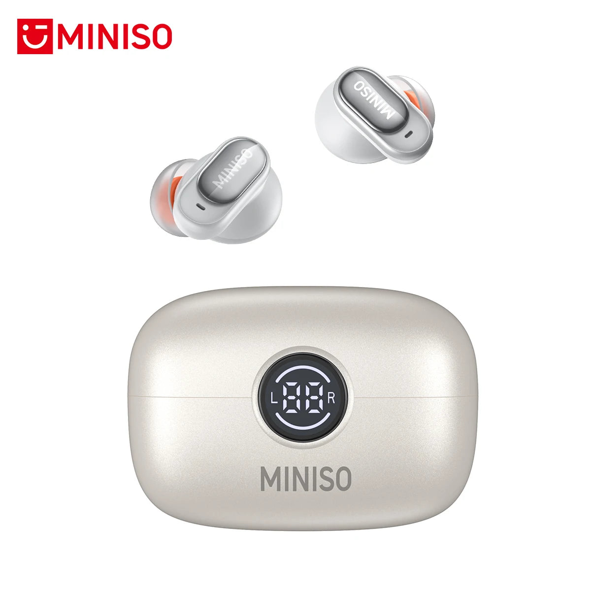 MINISO MS105 Bluetooth Earphone In-Ear Earbuds Soft Earbuds Wireless Headphones Waterproof IPX5