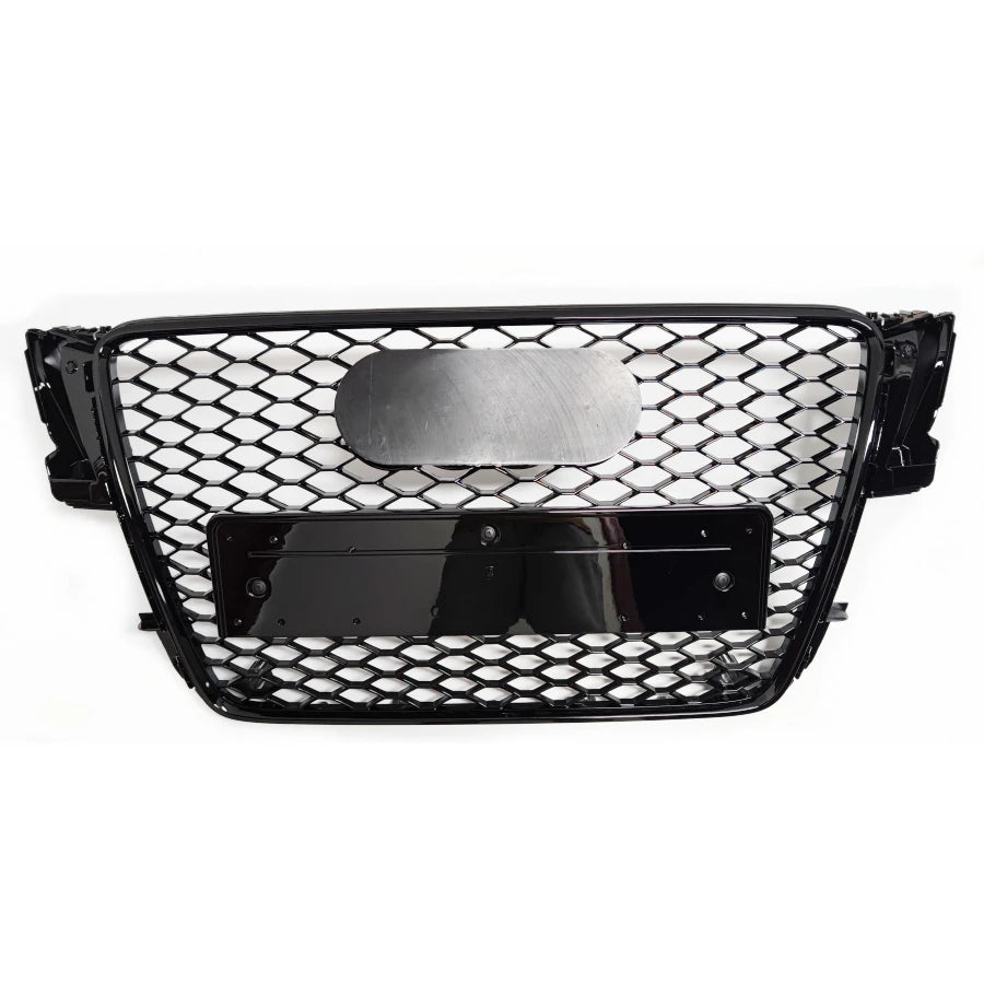 Honeycomb Grill Front Hood Grille Car Front Bumper Grill Center Grille for RS5 Grill for A5/S5 B8 2008-2011