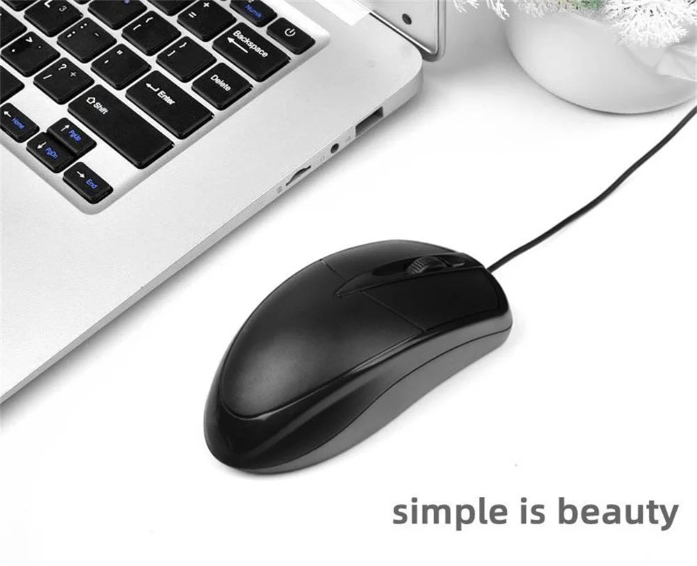 USB Wired Computer Mouse Optical Mouse Gamer PC Laptop Notebook Computer Mouse Mice for Office Home Use