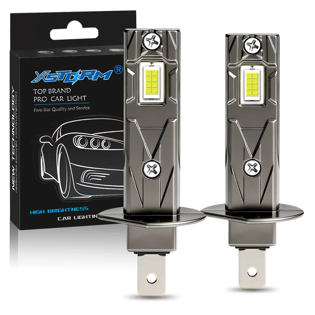 XSTORM H7 LED Lights Bulbs 6000K 120W Car Lights H1 H4 H11 LED Headlights Canbus Hb3 9005 Hb4 9006 60000LM Auto Lamps Plug&Play