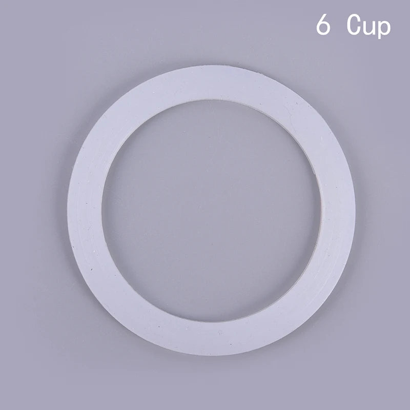 2 Pc Silicone Seal Ring Flexible Washer Gasket Ring Kitchen Coffee Parts Makers Accessories